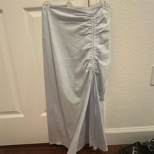 Midi skirt baby blue